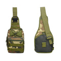 Outdoor Sports Cycling Bag Waterproof Chest Waist Strap Bag Camouflage Tactics Shoulder Pouch Backpack