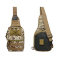 Outdoor Sports Cycling Bag Waterproof Chest Waist Strap Bag Camouflage Tactics Shoulder Pouch Backpack