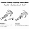 Stainless Steel Survival Folding Grappling Gravity Hook