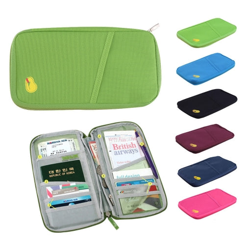 Multi-Functional Travel Passport Package Holder Case