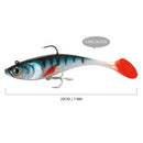 20cm 120g Big Soft Fishing Lure Lifelike Artificial Sea Boat Fish Tail Lures Swimbait Freshwater Saltwater Fishing Lures Baits