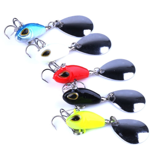 2.5cm/11.5g Vibration Lure VIB Fishing Lures Jig Bait for Fishing Bass Trout Carp Salmon