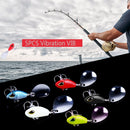 2.5cm/11.5g Vibration Lure VIB Fishing Lures Jig Bait for Fishing Bass Trout Carp Salmon