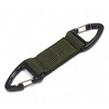 Multifunctional Molle Webbing Belt Clip Climbing Carabiner Buckle High Strength Nylon Hanging Chain Backpack Key Hook