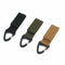 Multifunctional Molle Webbing Belt Clip Climbing Carabiner Buckle High Strength Nylon Hanging Chain Backpack Key Hook