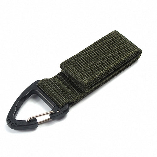 Multifunctional Molle Webbing Belt Clip Climbing Carabiner Buckle High Strength Nylon Hanging Chain Backpack Key Hook