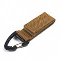 Multifunctional Molle Webbing Belt Clip Climbing Carabiner Buckle High Strength Nylon Hanging Chain Backpack Key Hook