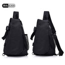 Lixada Men Chest Bags Casual Chest Pack Anti Theft Sling Crossbody Bags Messenger Bag Shoulder Bag