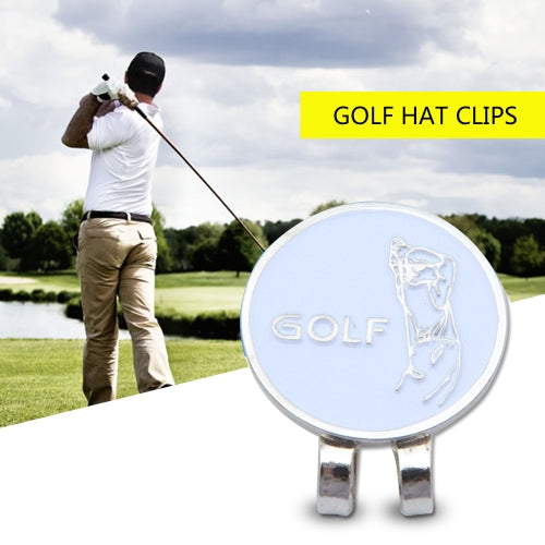 1PCS Professional Golf Cap Clip Magnetic Hat Clips Metal Golf Ball Markers Golf Sports Accessory