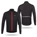 Arsuxeo Men's Windproof Thermal Fleece Lined Winter Cycling Jacket Outdoor Sport Coat Riding Long Sleeve Jersey