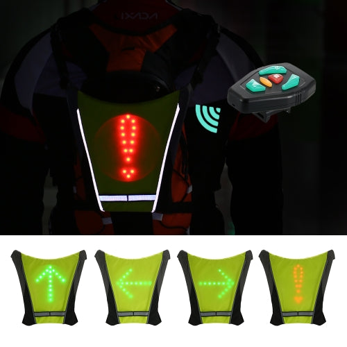 Lixada USB Rechargeable Reflective Backpack