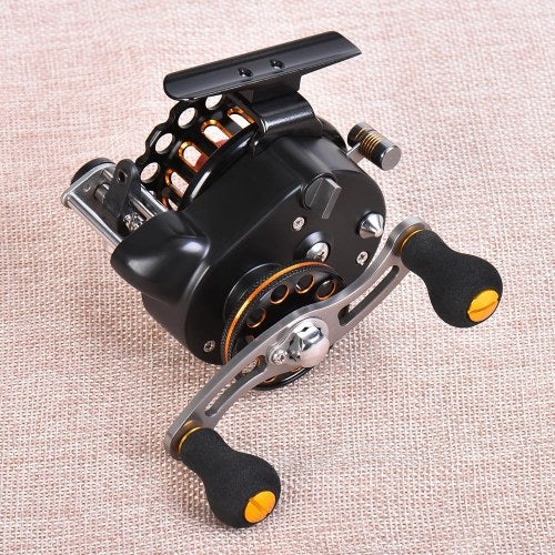 4+1 Ball Bearings 3.5:1 Gear Ratio Raft Fishing Reel Right / Left Hand Fly Fishing Reel Ice Reel