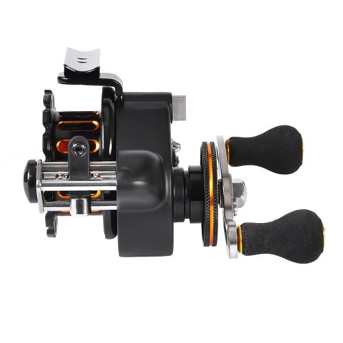 4+1 Ball Bearings 3.5:1 Gear Ratio Raft Fishing Reel Right / Left Hand Fly Fishing Reel Ice Reel