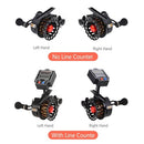 4+1 Ball Bearings 3.5:1 Gear Ratio Raft Fishing Reel Right / Left Hand Fly Fishing Reel Ice Reel