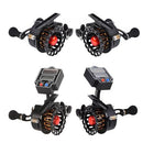 4+1 Ball Bearings 3.5:1 Gear Ratio Raft Fishing Reel Right / Left Hand Fly Fishing Reel Ice Reel