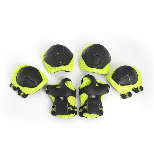 Lixada 6PCS Brace Kids Youth Cycling Roller Skating Skateboard Elbow Knee Hands Wrist Safety Protection Guard Pads Set