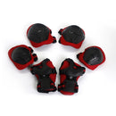 Lixada 6PCS Brace Kids Youth Cycling Roller Skating Skateboard Elbow Knee Hands Wrist Safety Protection Guard Pads Set