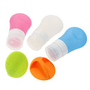 60ML Travel Cosmetic Bottle Toiletry Containers Set Leak Poof Approved Silicone Lotion Shampoo Toiletries Containers