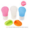 60ML Travel Cosmetic Bottle Toiletry Containers Set Leak Poof Approved Silicone Lotion Shampoo Toiletries Containers