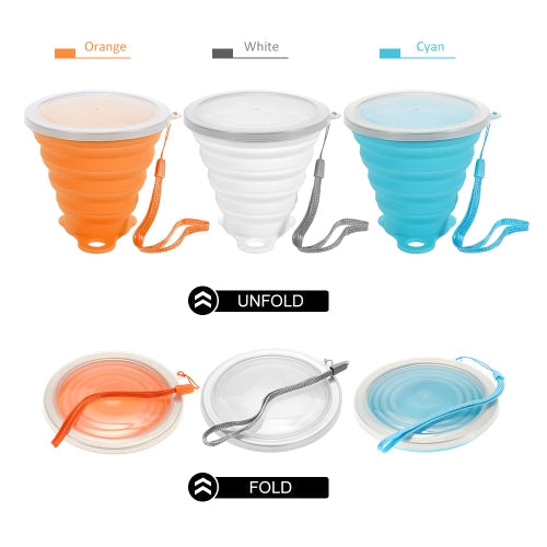 270ML Collapsible Stretchy Travel Water Cup