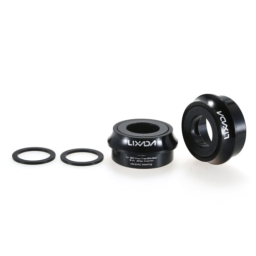 Lixada Road Bike Bicycle Cycling  Press Fit Bottom Bracket Cup Aluminum Alloy 66mm/72mm BB Cup Crank Set Bearing   Axis Parts