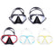 Diving Mask Goggles Swimming Diving Snorkeling Glass Equipment Toughened Tempered Glass