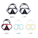 Diving Mask Goggles Swimming Diving Snorkeling Glass Equipment Toughened Tempered Glass