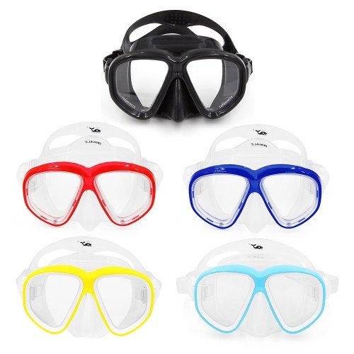 Diving Mask Goggles Swimming Diving Snorkeling Glass Equipment Toughened Tempered Glass