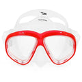 Diving Mask Goggles Swimming Diving Snorkeling Glass Equipment Toughened Tempered Glass