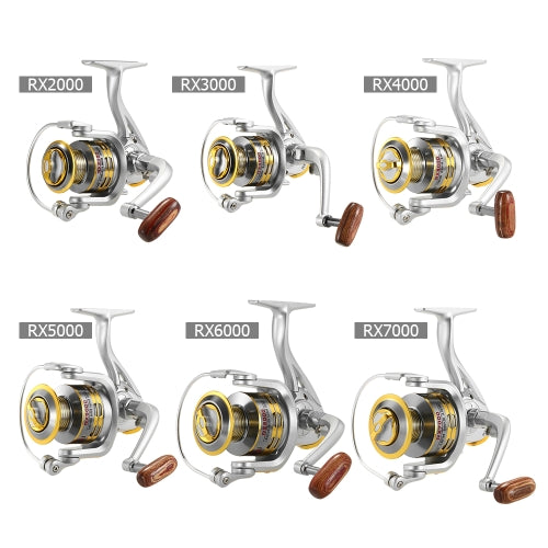 12 BB Spinning Fishing Reel 5.1:1 Gear Ratio Fishing Reel for River Lake Sea Fishing