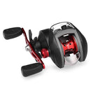 12+1 BB Ball Bearing 8.1:1 Bait Casting Fishing Reel One-way Clutch Baitcasting Reel Left/Right Hand Fishing Reel Magnetic Brake Lure Fishing Reel