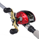 10+1 BB Ball Bearing 6.3:1 Bait Casting Fishing Reel One-way Clutch Baitcasting Reel Left/Right Hand Fishing Reel