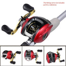 10+1 BB Ball Bearing 6.3:1 Bait Casting Fishing Reel One-way Clutch Baitcasting Reel Left/Right Hand Fishing Reel