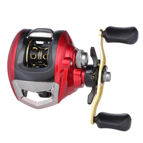 10+1 BB Ball Bearing 6.3:1 Bait Casting Fishing Reel One-way Clutch Baitcasting Reel Left/Right Hand Fishing Reel