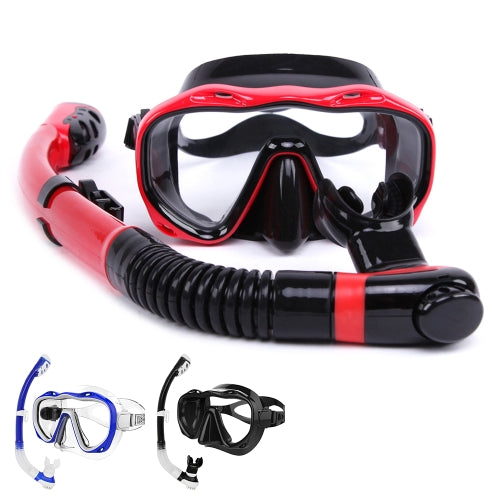 Underwater Full Dry Breathing Tube Diving Goggles Toughened Glass Mask Suit Diving Mask Snorkel Glasses Swimming Set