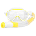 Snorkeling Mask Snorkel Set Anti Fog Underwater Scuba Diving Silicone Tube Snorkel Mask Swimming Training Diving Mask