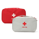 Portable First Aid Empty Kit Pouch Tote Small First Responder Storage Bags Compact Emergency Survival Medicine Bag for Home Office Travel Camping Sport Hiking Cycling Outdoor Red Style 1