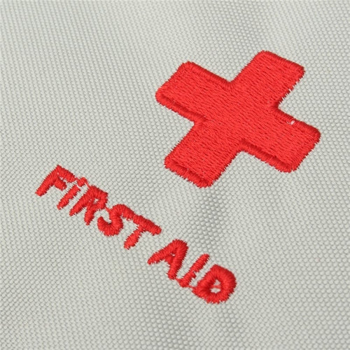 Portable First Aid Empty Kit Pouch Tote Small First Responder Storage Bags Compact Emergency Survival Medicine Bag for Home Office Travel Camping Sport Hiking Cycling Outdoor Red Style 1