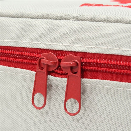 Portable First Aid Empty Kit Pouch Tote Small First Responder Storage Bags Compact Emergency Survival Medicine Bag for Home Office Travel Camping Sport Hiking Cycling Outdoor Red Style 1