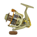 12 BB Fishing Reel Left/Right Interchangeable Collapsible Handle Fishing Spinning Reel Ultra Light Smooth Reel