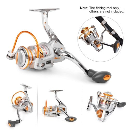 10+1 BB Fishing Reel Left/Right Interchangeable Collapsible Handle Fishing Spinning Reel Ultra Light Smooth Spinning Reel