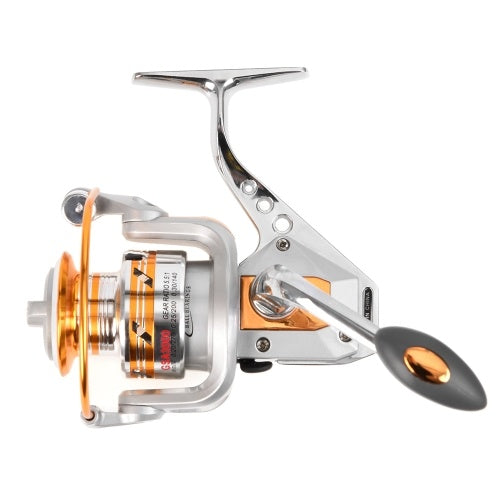 10+1 BB Fishing Reel Left/Right Interchangeable Collapsible Handle Fishing Spinning Reel Ultra Light Smooth Spinning Reel