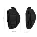 Lixada Portable Gear holster Right Left 6.3 Inch Concealed Carry Holster Waistband Holster with Clip