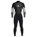 Men's 3mm Back Zip Full Body Wetsuit Swimming Surfing Diving Snorkeling Suit Jumpsuit