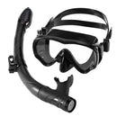 Lixada Kids Scuba Diving Mask Tube Set قناع الغطس السطحي نظارات نظارات الغوص السباحة سهلة التنفس الجاف غص