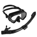 Lixada Kids Scuba Diving Mask Tube Set قناع الغطس السطحي نظارات نظارات الغوص السباحة سهلة التنفس الجاف غص