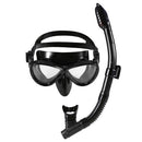 Lixada Kids Scuba Diving Mask Tube Set قناع الغطس السطحي نظارات نظارات الغوص السباحة سهلة التنفس الجاف غص