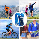 AONIJIE Outdoor Hydration Pack Running Vest Pack Water Bladder Bag for Sports Running Hiking Cycling Climbing Marathon