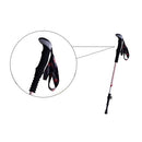 Carbon Fiber Trekking Pole Adjustable Lightweight With EVA Grip and Twist Lock for Hiking Walking Running