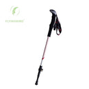 Carbon Fiber Trekking Pole Adjustable Lightweight With EVA Grip and Twist Lock for Hiking Walking Running